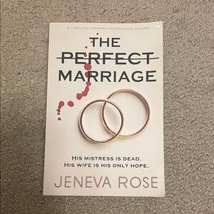 The Perfect Marriage by Jenna Rose - paperback book